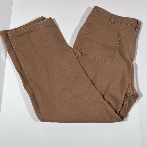 Carhartt Relaxed Fit Tan Carpenter Work Pants Men's 40x32 - Picture 2 of 8